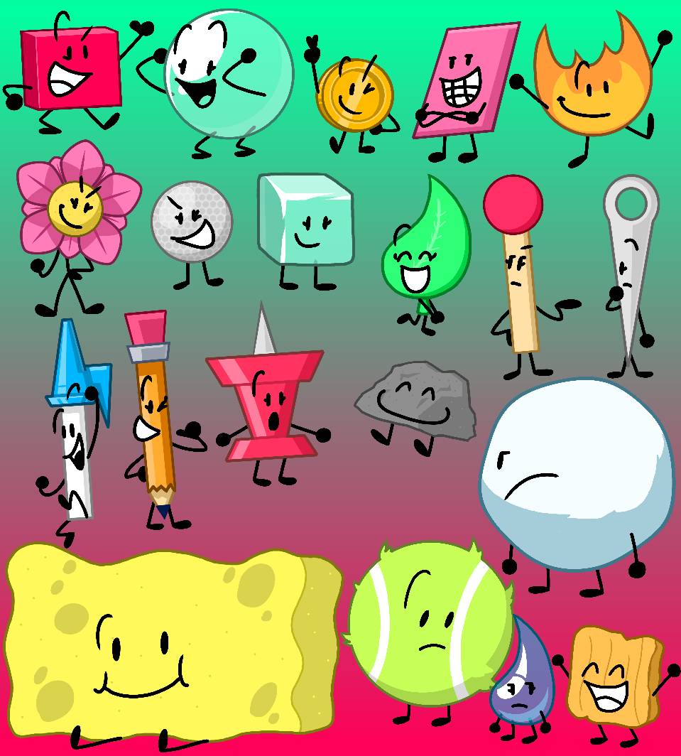 All my Remastered Assets from the BFDI characters by DerekMundo on ...