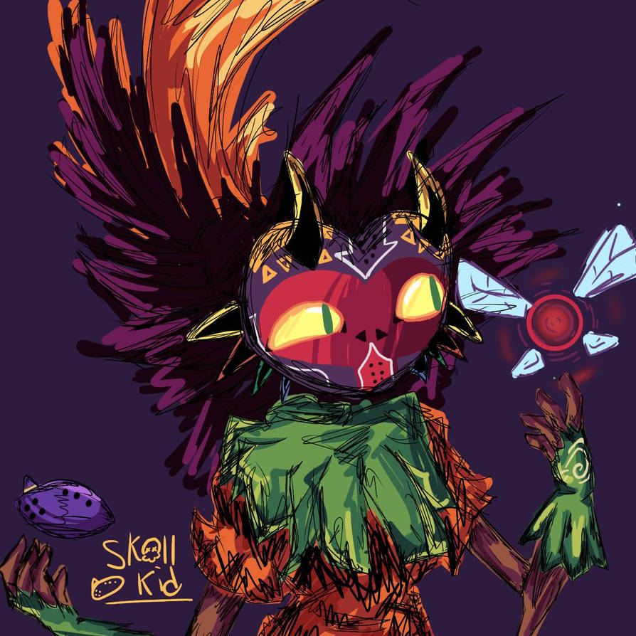 Deviantart Shulkkid Skull kid fanart! by sundawn109 on DeviantArt