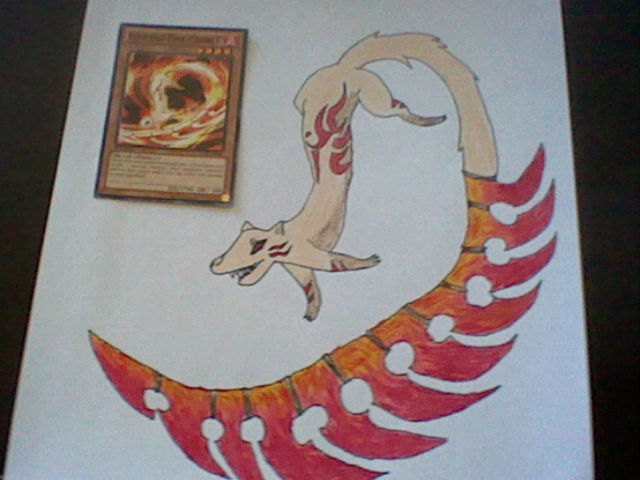 Fencing Fire Ferret from Yugioh