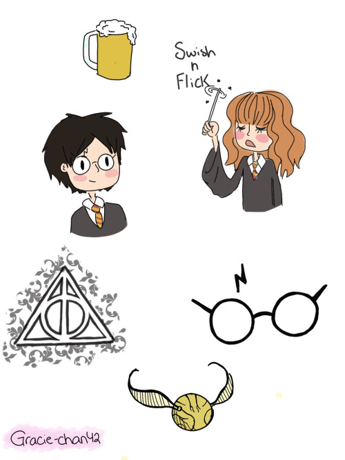 Harry Potter Doodles By Gracie Chan42 On Deviantart