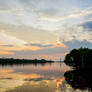 Siak Bridge in the Sunset