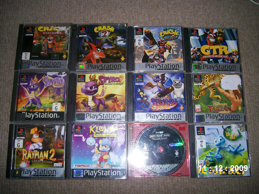 My PS1 Collection by 64marjo64 on DeviantArt