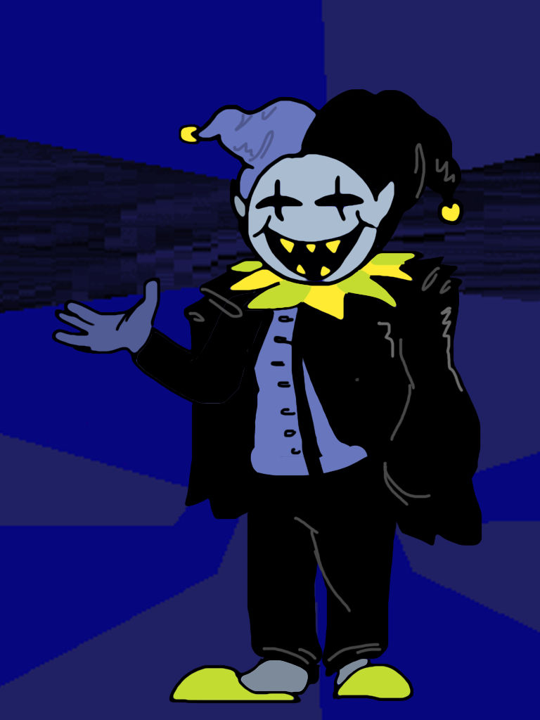 Jevil Stands by AquaticWaters on DeviantArt