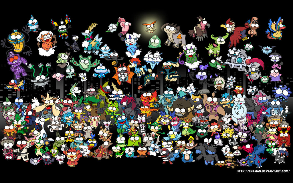 154 isshu POKEMON wallpaper by c4tman