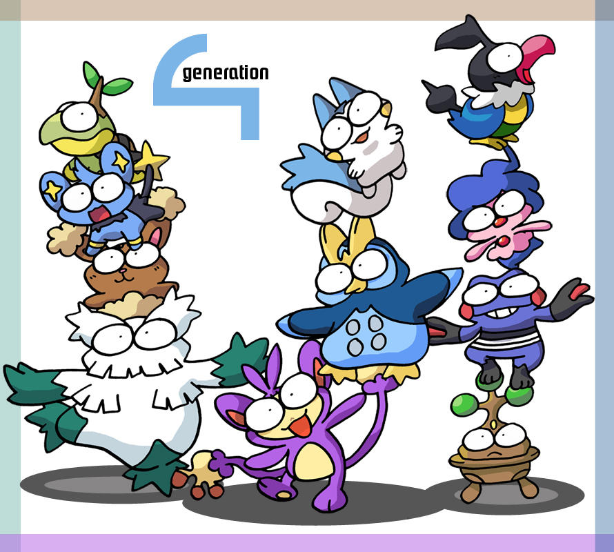 pokemon generation 4 towers by c4tman on DeviantArt