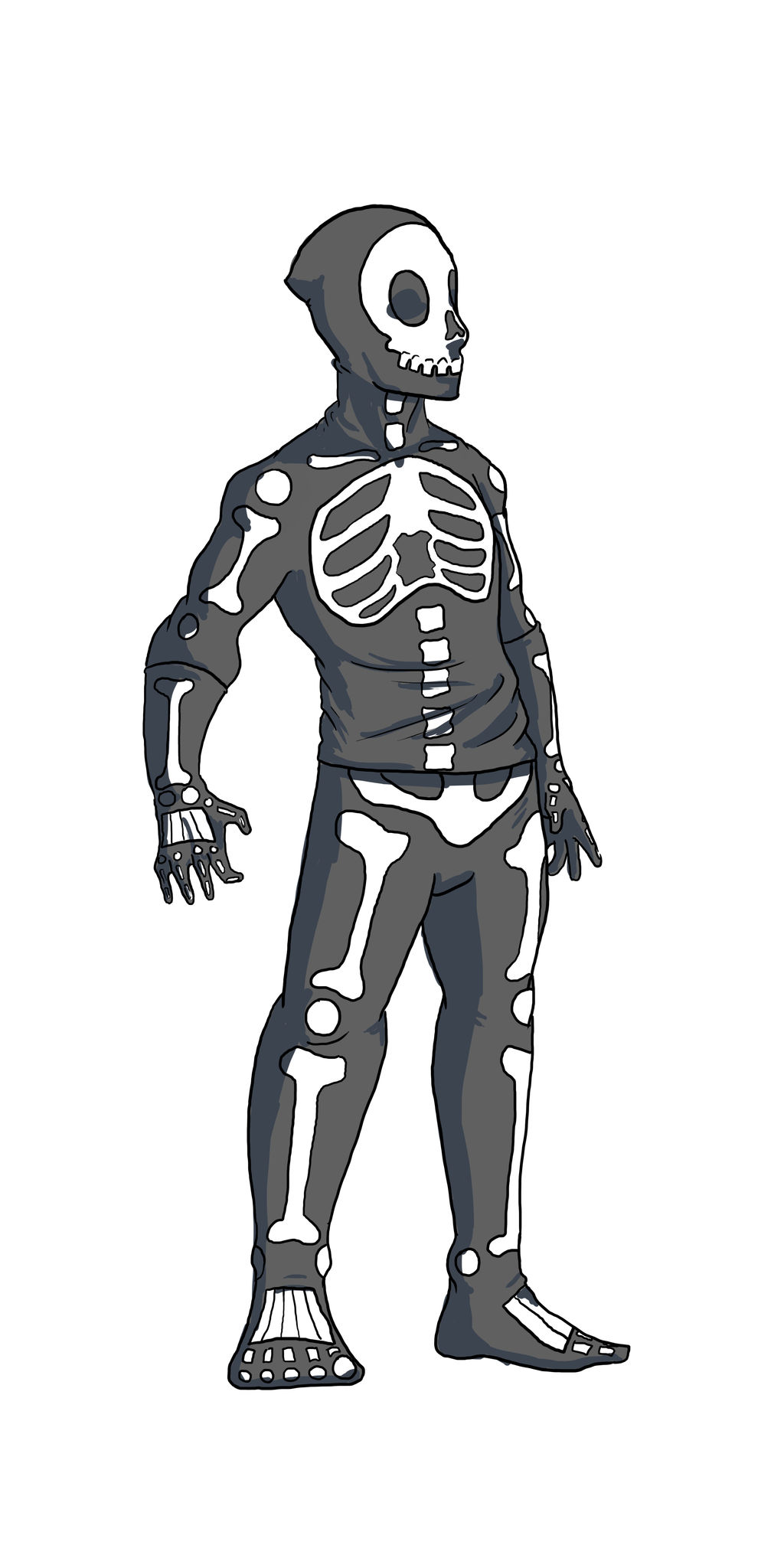 001 - Skeleton Guy by DoctorGlasgow on DeviantArt