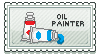 Oil Painter Stamp by CaramelChai