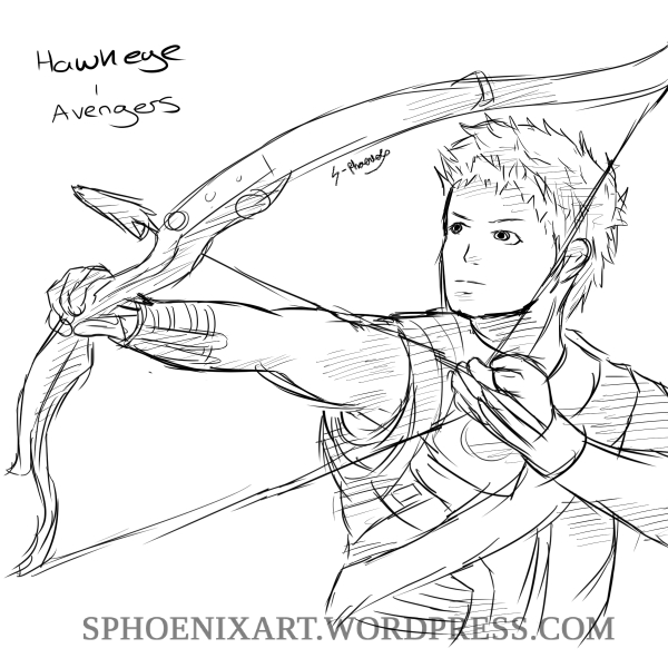 PHOENIX BOW HAWKEYE AVENGERS ASSEMBLE FIGURE SHIELD GEAR MARVEL HASBRO MOSC 2013