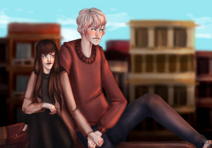 saeran and mc :)