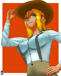 Cowgirl (redraw)