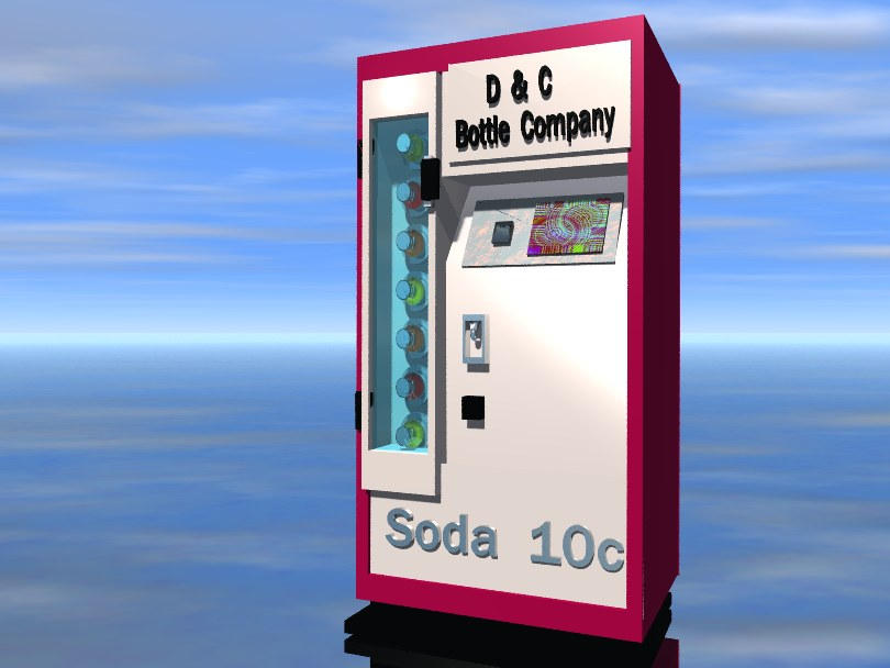 Old Soda Machine