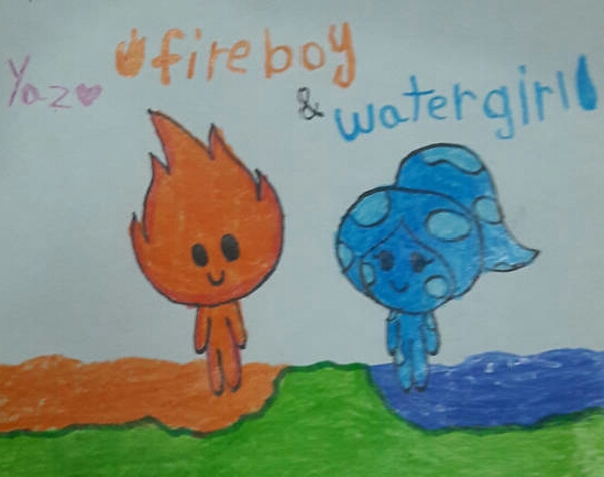 Fireboy and Watergirl Fanart by ShenMiao on DeviantArt