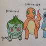 Kanto Starters