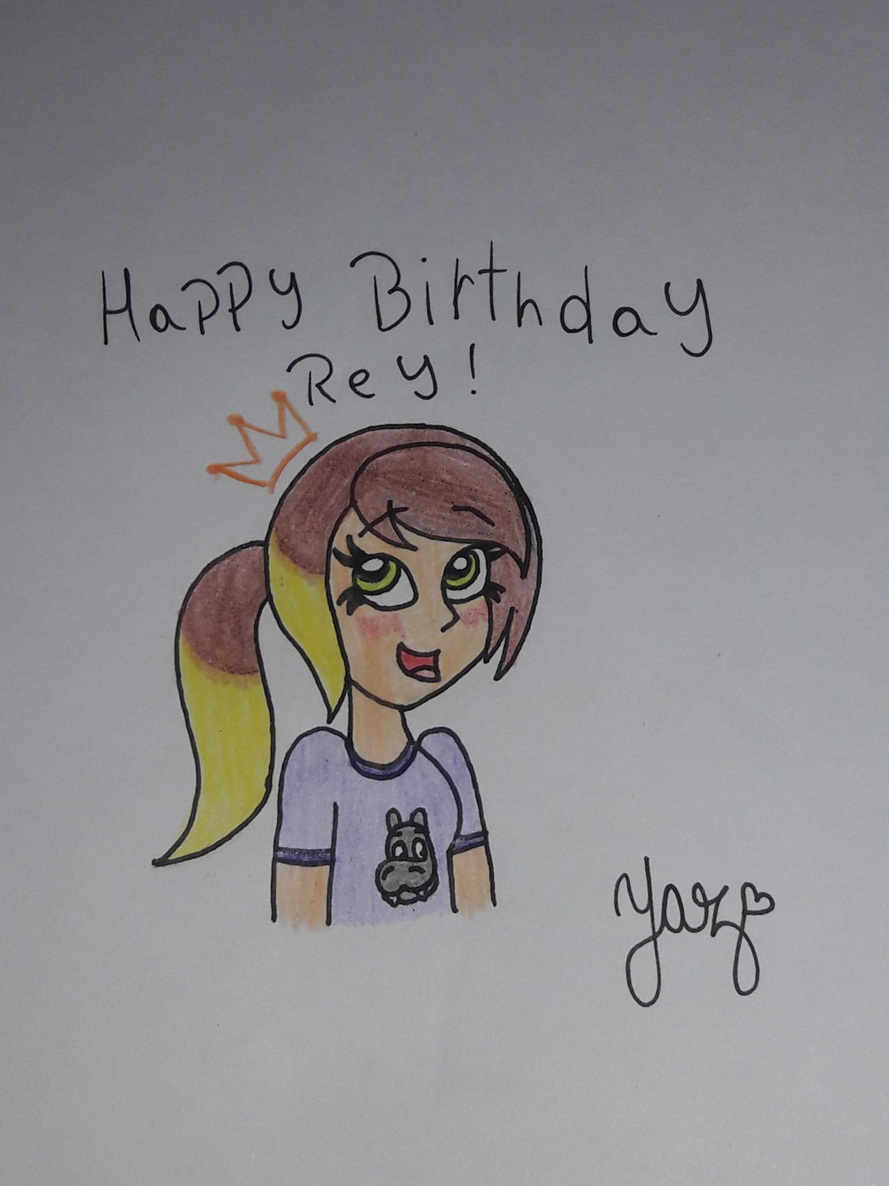 Happy Birthday, Rey! by xXYazzyChanArtsXx on DeviantArt