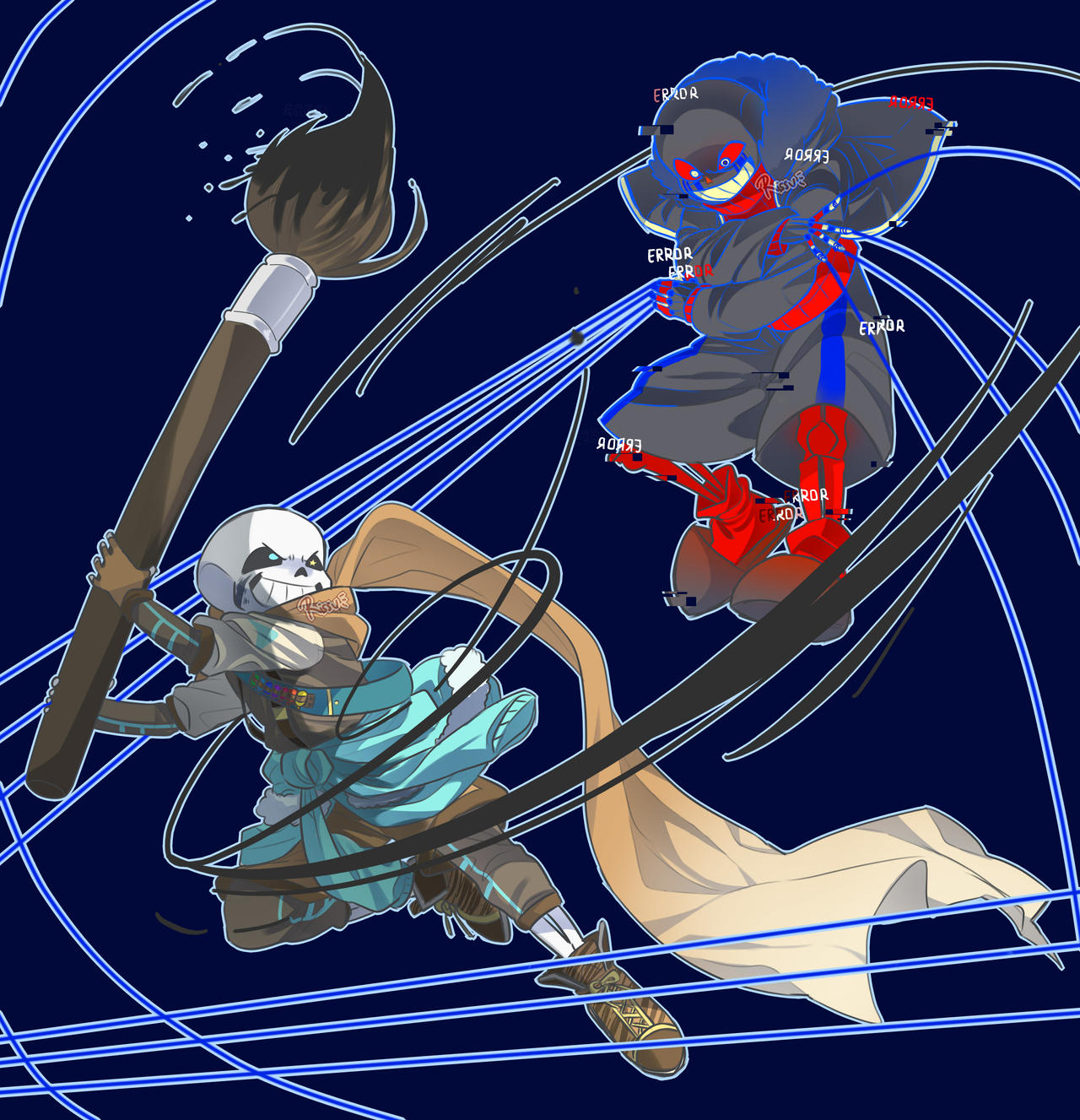 Anime Error Sans Fanart - fanart 2020