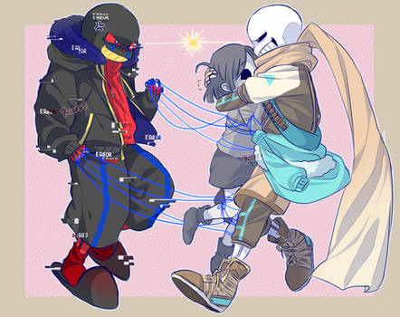 Error Sans X Ink Sans Fanart Error Sans X Ink Sans Fanart