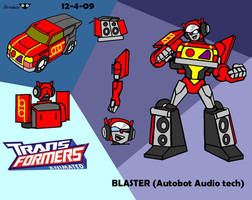 TF: animated Blaster