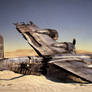 Plane Desert Wreck 05