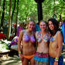 Hippie at the Rainbow Gathering