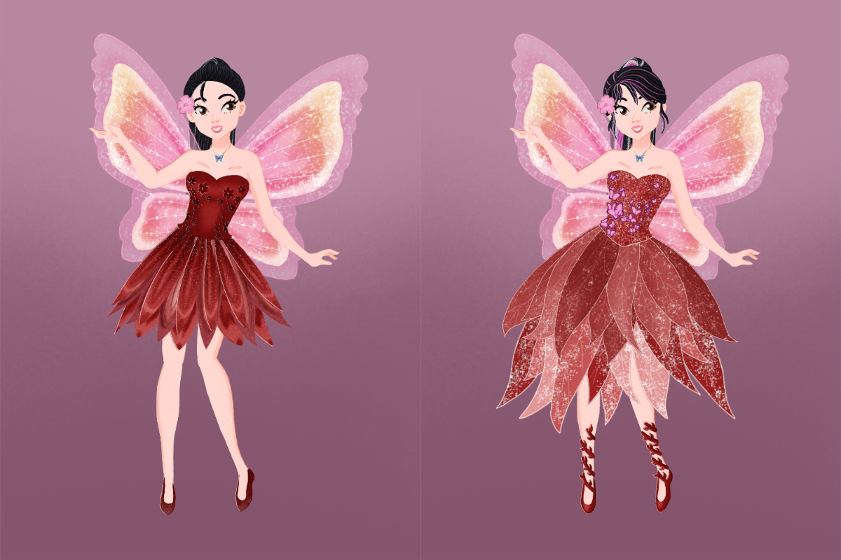 Barbie online fairy cartoon