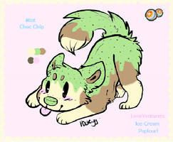 Ice Cream Puplour|Mint Choc Chip Adopt! [Closed]