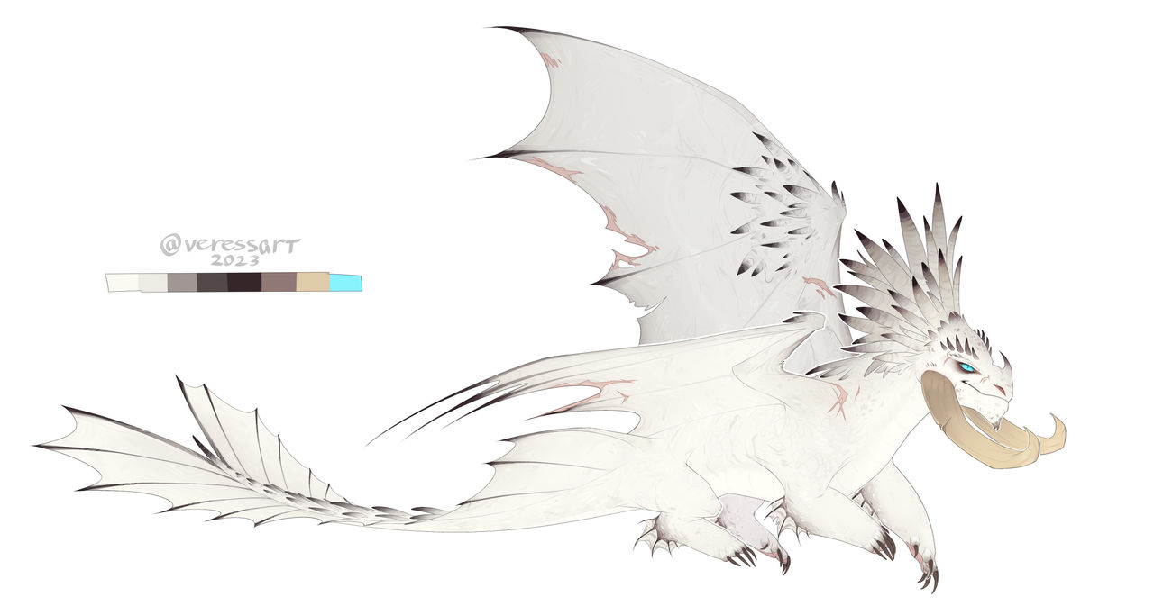 Custom Dragon Drawing Custom Dragon Design by VERESSART on DeviantArt