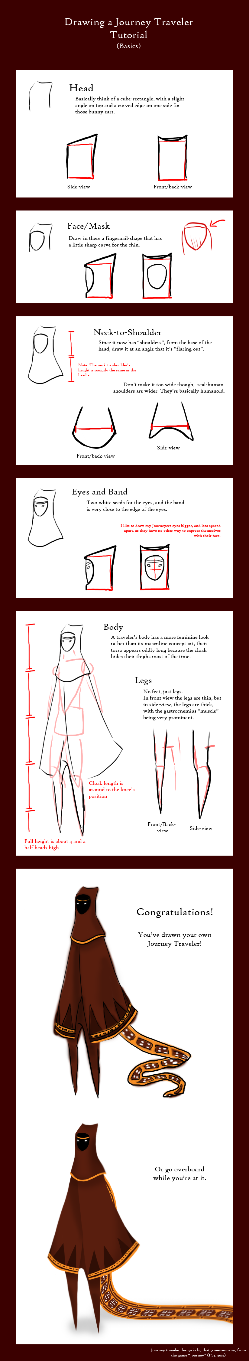 Journey Traveler Drawing Tutorial