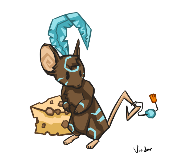 Shaman Mouse and the Cheese