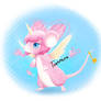 Pink Alicorn Mouse