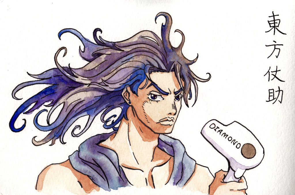 Josuke Higashikata Jojo Bizarre Adventure Fanart by GiraffeMeow on ...