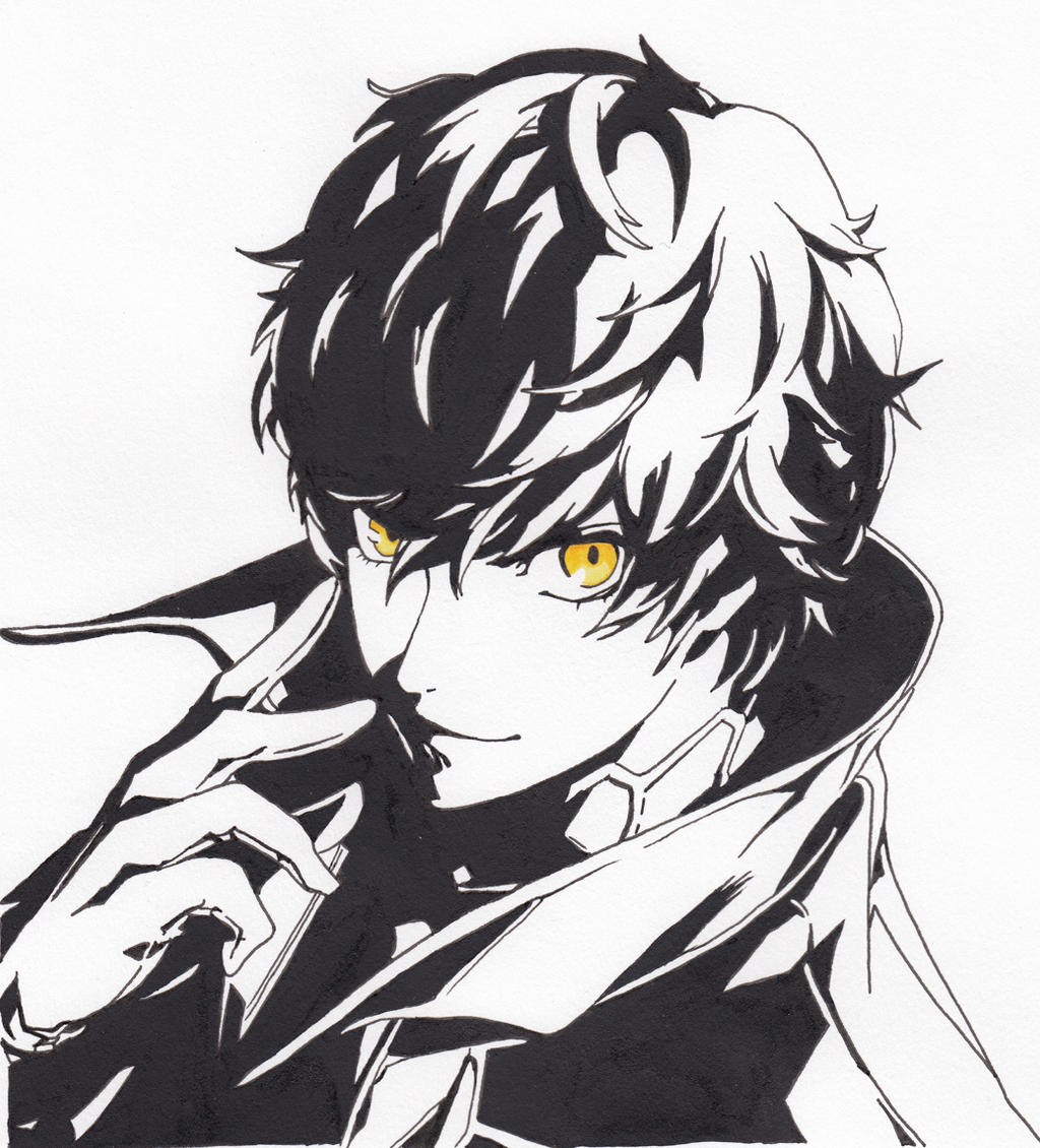 Persona 5 Protagonist Joker Fanart By Giraffemeow On Deviantart Persona 5 Protagonist Joker Fanart By Giraffemeow On Deviantart
