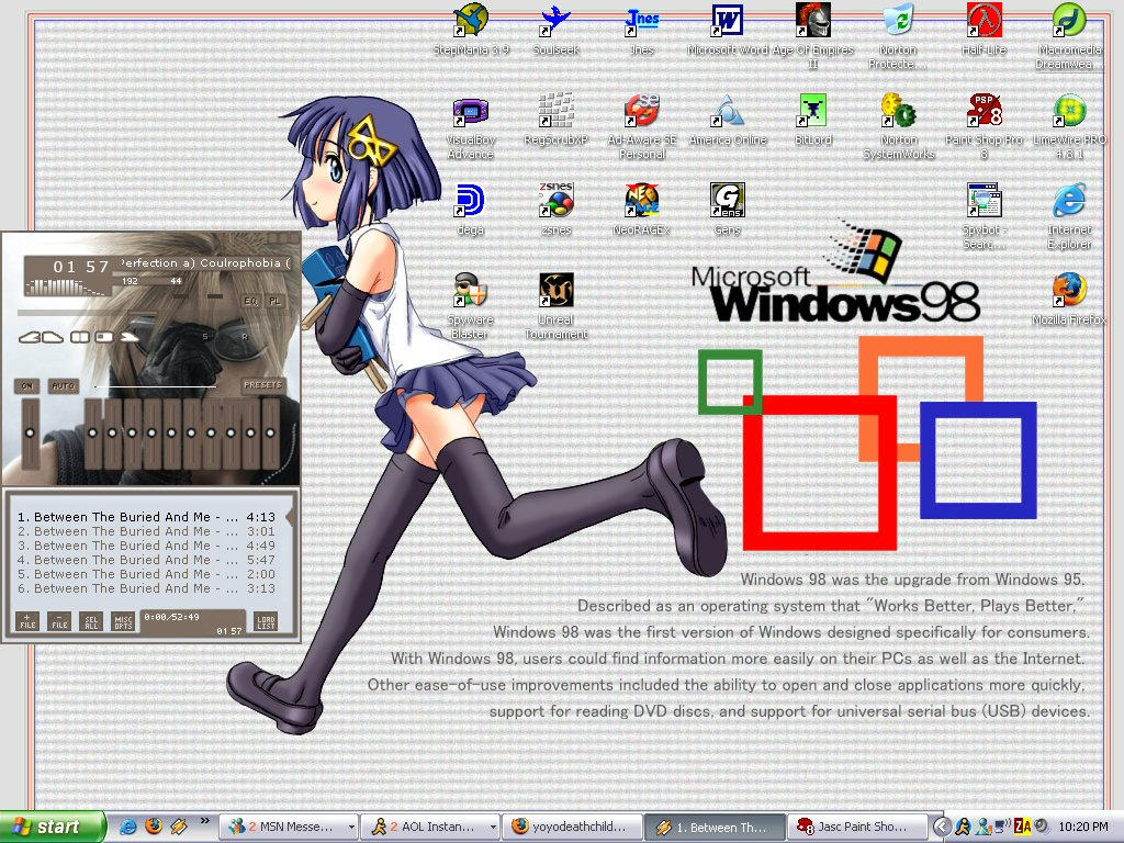 Windows 98 on XP? by BridgetDeathChild on DeviantArt
