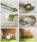 Crocheted Beaded Wire Strap by aneesah