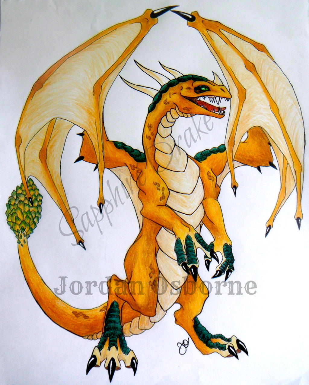 Bronze Drake by SapphireDrake on DeviantArt