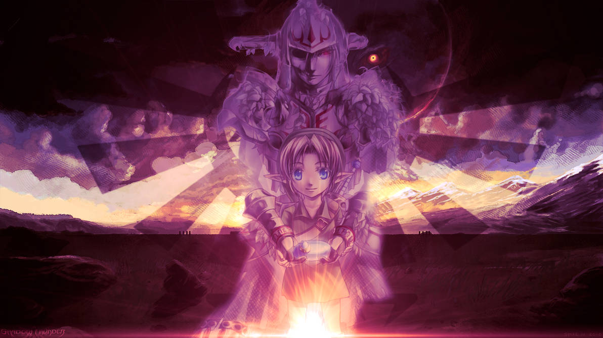 Link and Hero shade Termina Wallpaper by Sh4d0wThunder on DeviantArt