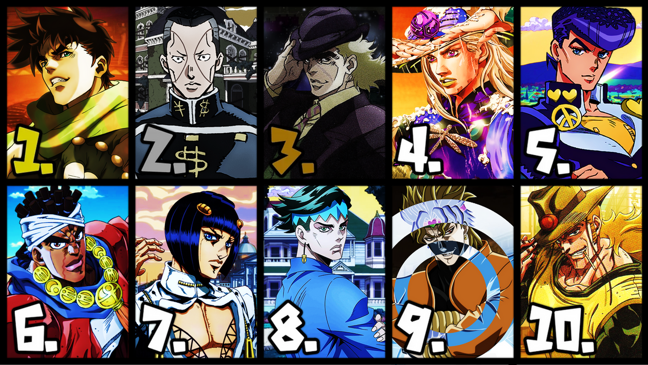 Top 10 Jojo Characters Every Fan Need To Know Yes Youre Missing Some