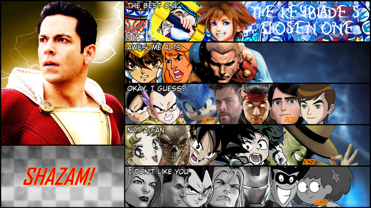 Shazam! Tier List by King-DMind on DeviantArt Shazam! Tier List by King-DMind on DeviantArt