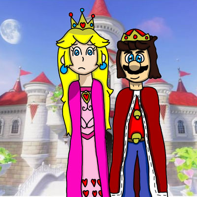 Queencomplex Mario King Mario and Queen Peach by bowserjr9139 on DeviantArt