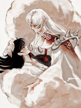 Sesshomaru and Rin