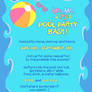 You're invited to a POOL PARTY!