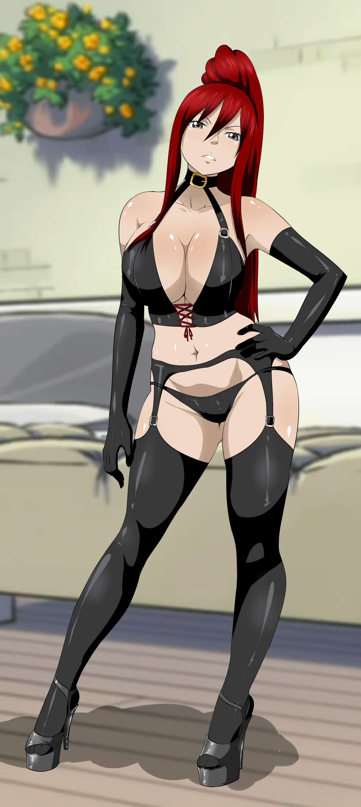 Sexy Leather Erza.