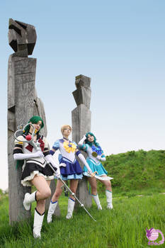 Outer Sailor Senshi - trio