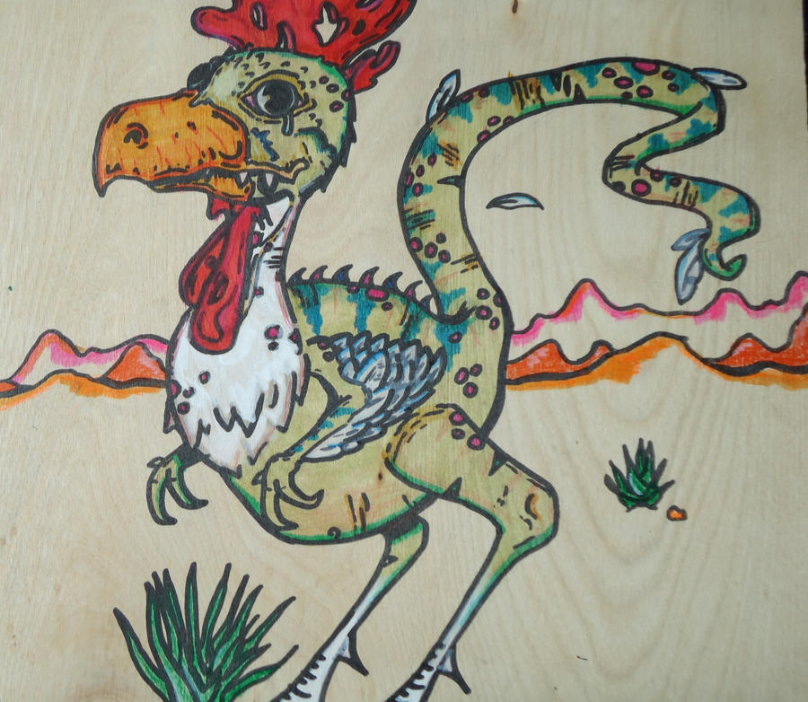 Chicken Raptor WIP by yeobuffalo on DeviantArt