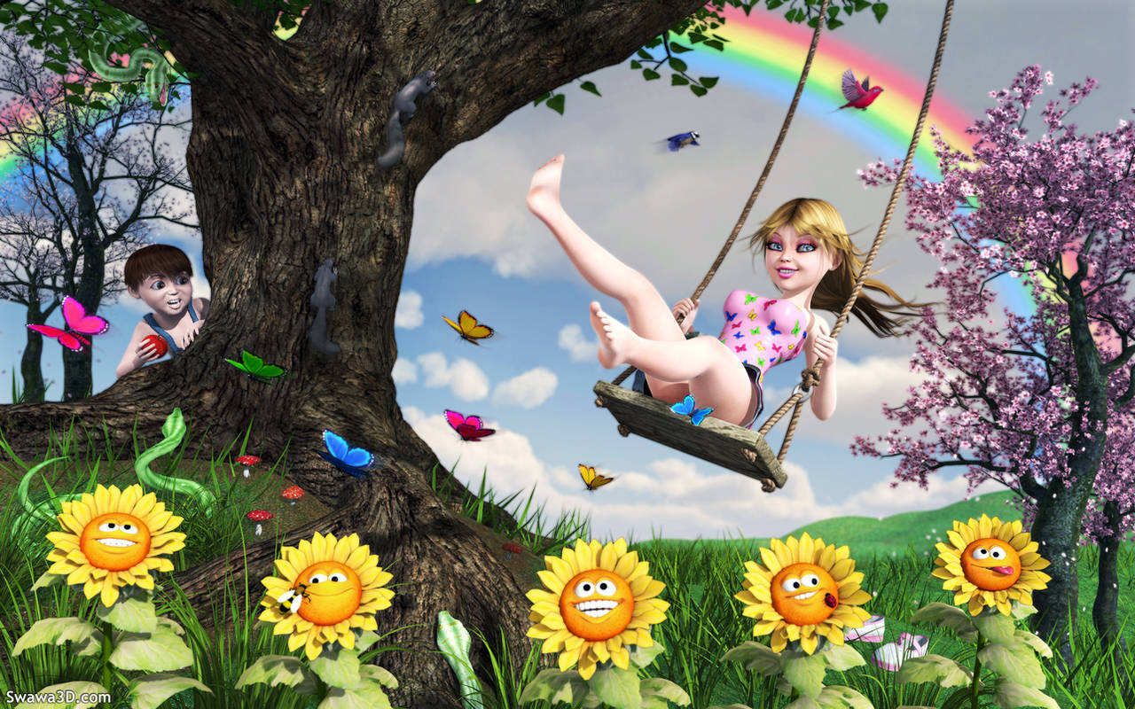 The Swing (revamped) by Swawa3D