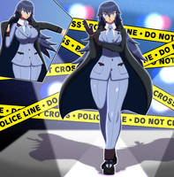 Detective Naoto Shirogane is on the case