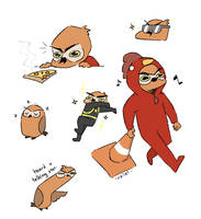 Vanoss doodles.