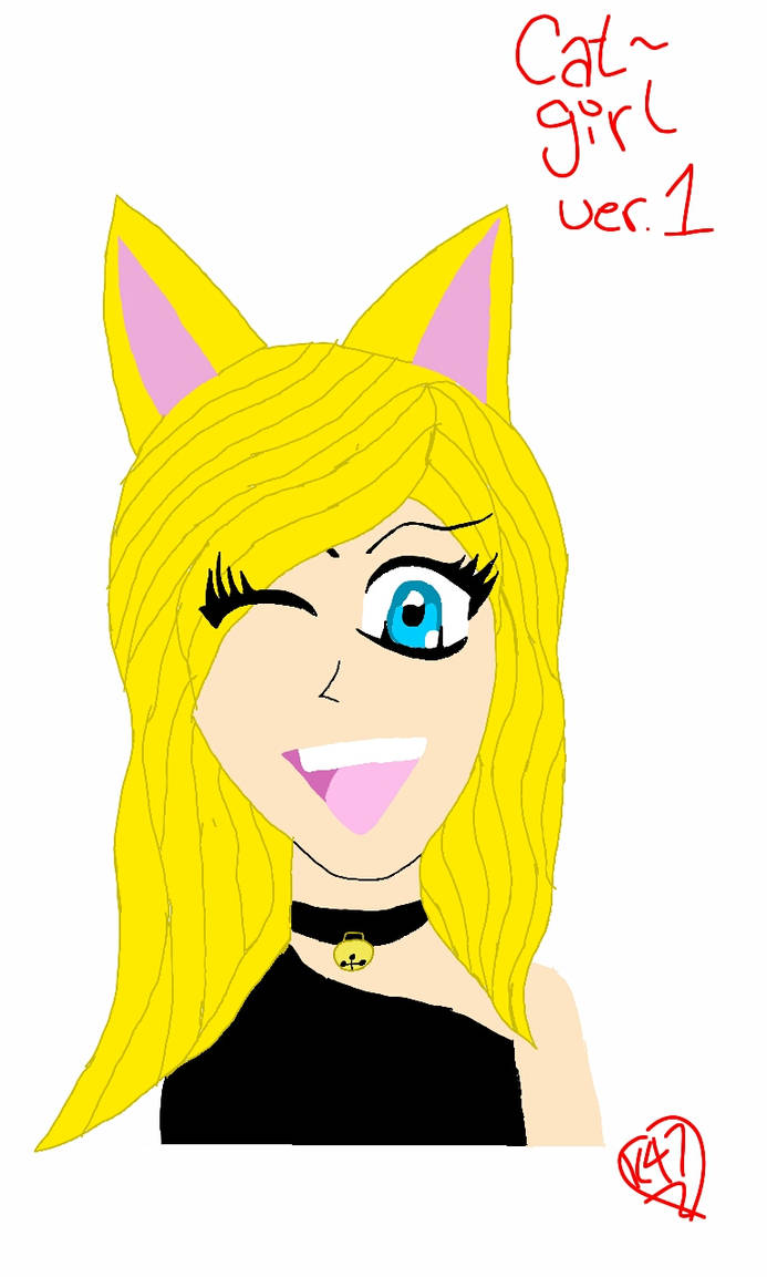 Cat~girl Version 1 by KittieStrider on DeviantArt