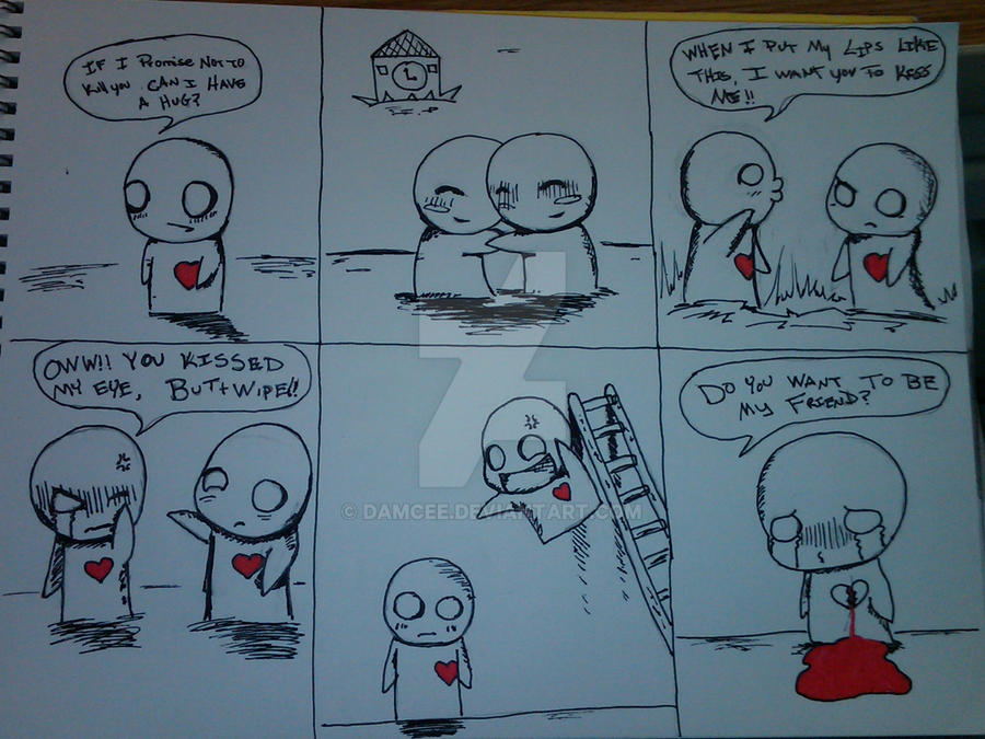 Anime comic strips by DamCee on DeviantArt