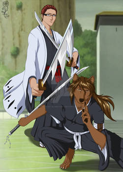 Bleach OC: Captain Nobuyuki and Lieutenant Kiyomi