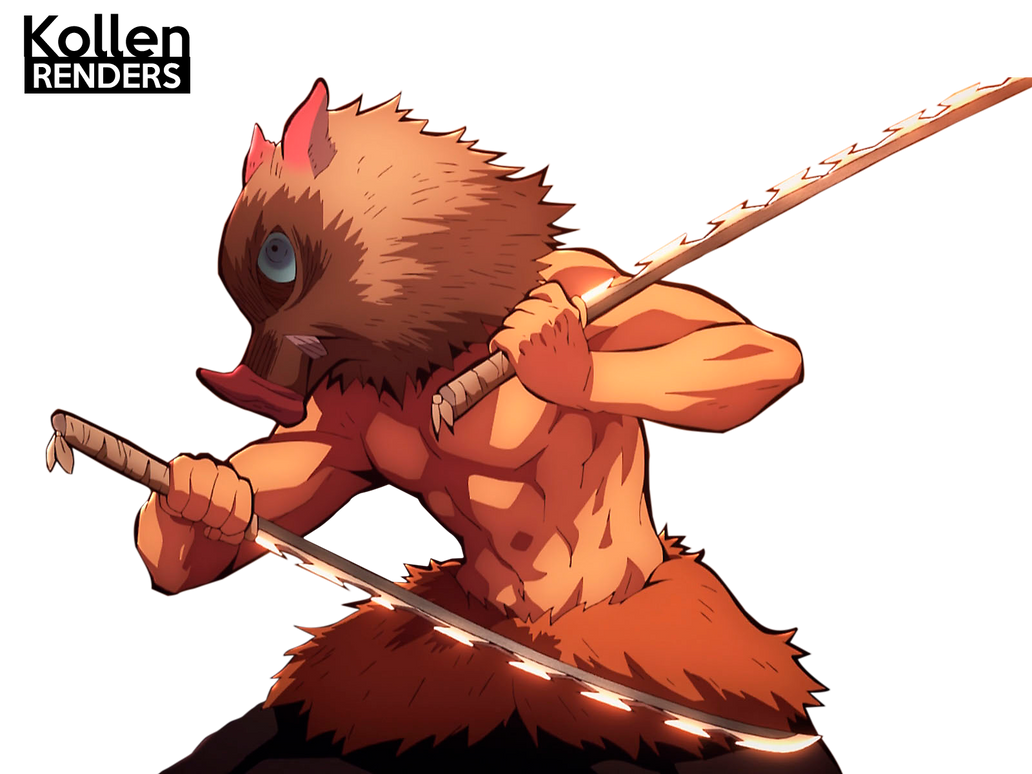 Inosuke Render - 1 by Vustavo on DeviantArt